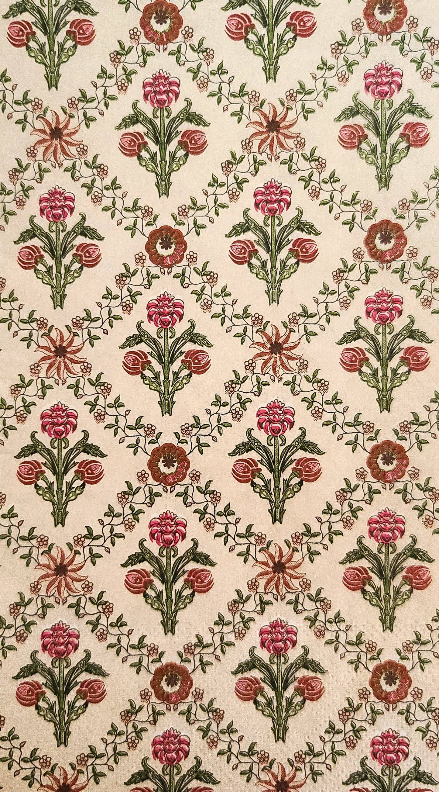 French Diamond Bouquet Paper Napkin - Guest Size