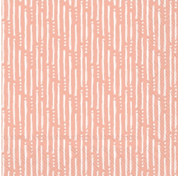 Sand Stripe Beach Paper Napkin - Cocktail Size
