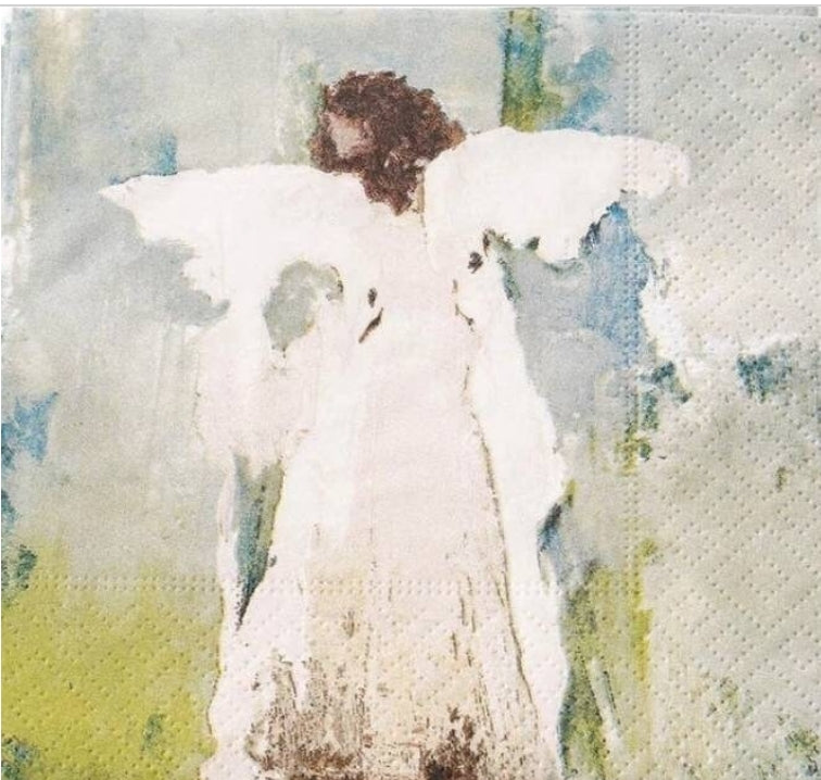 Angel Paper Napkin - Cocktail Size