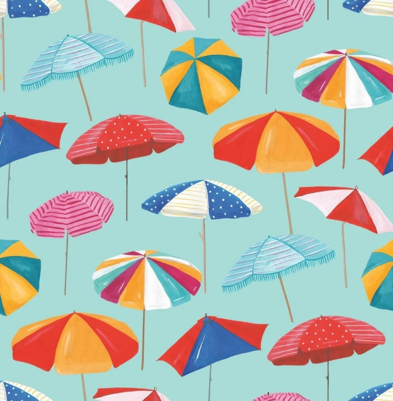 Beach Umbrella Paper Napkin - Cocktail Size