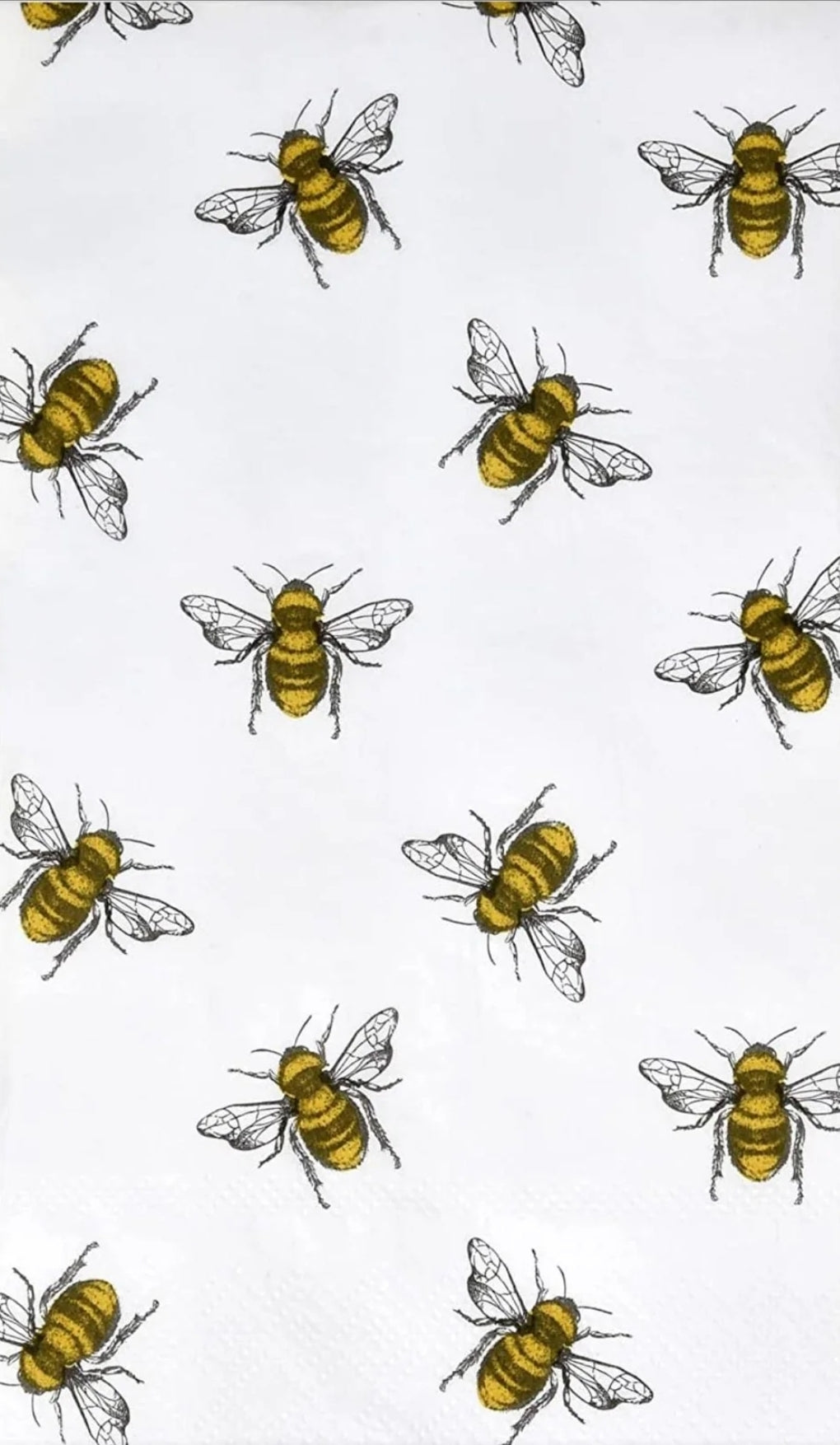 Bee Paper Napkin - Guest Size