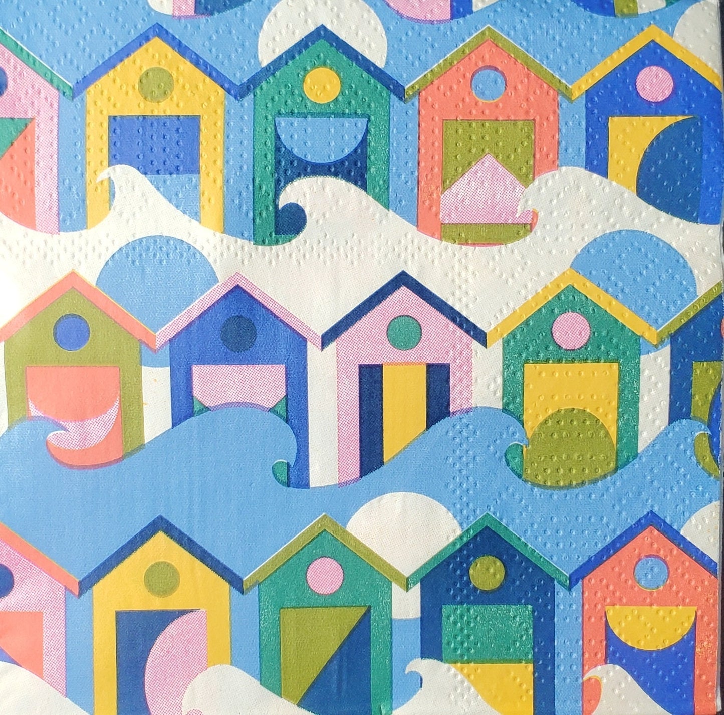 Beach House Paper Napkin - Cocktail Size