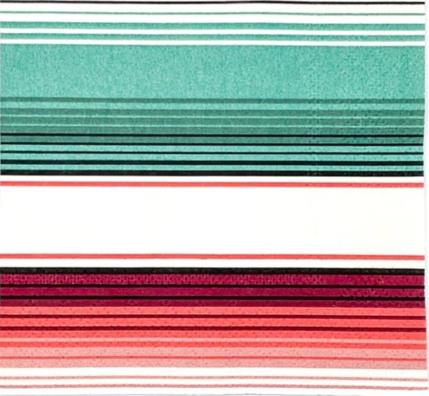 Southwest Stripe Paper Napkin - Cocktail Size