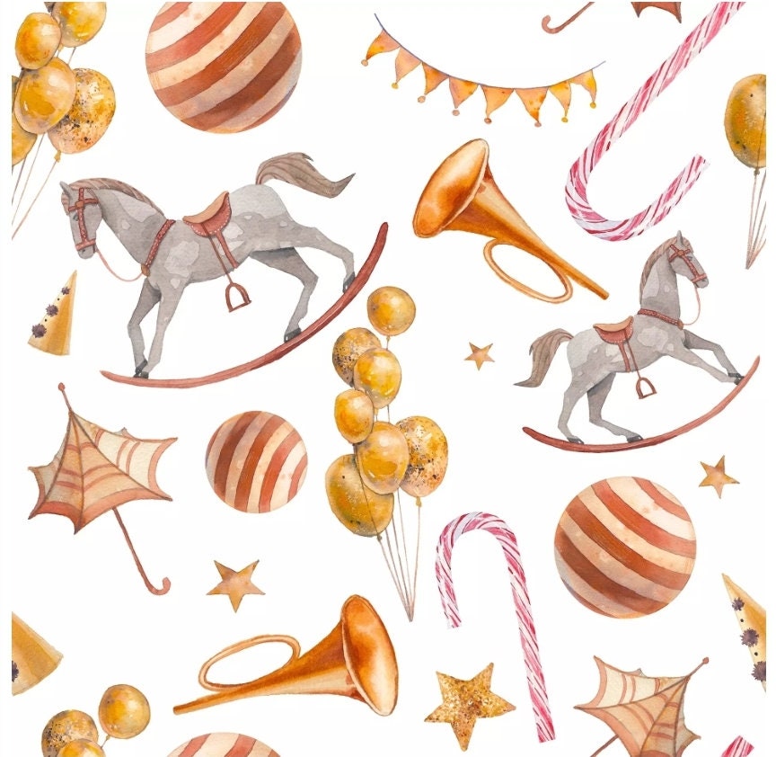 Circus Horse Paper Napkin - Luncheon Size