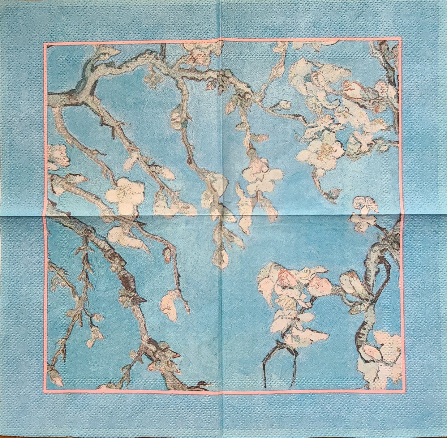 Almond Blossom Paper Napkin - Cocktail Size