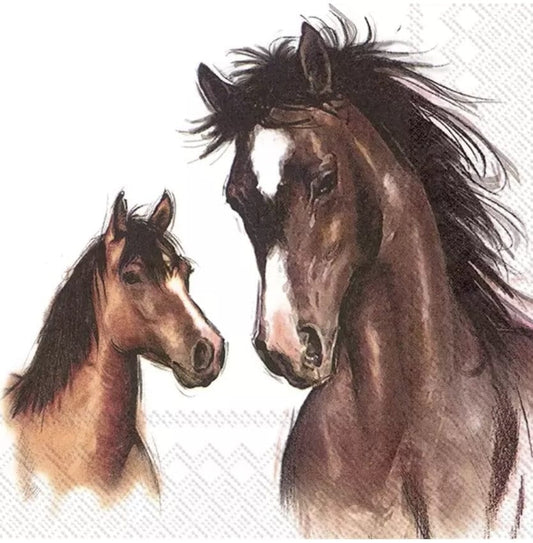 Horse Paper Napkin - Luncheon Size
