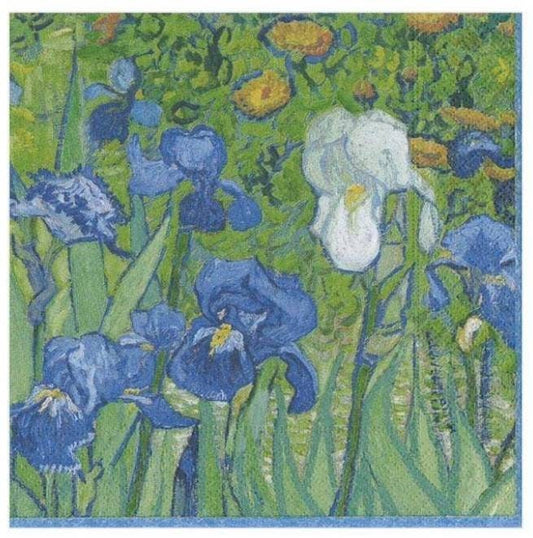 Iris Paper Napkin - Cocktail Size