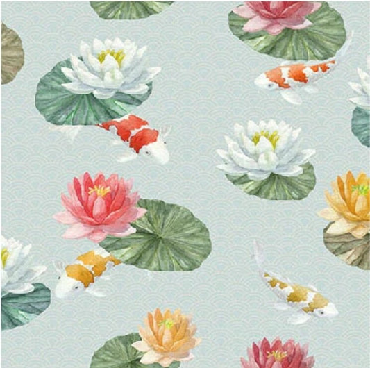 Fish Paper Napkin - Cocktail Size