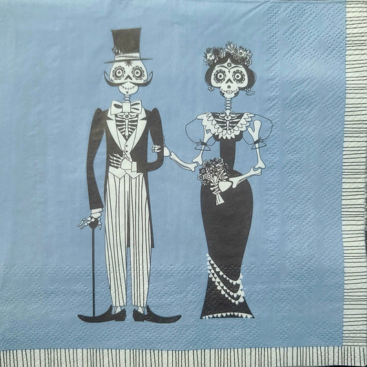 Halloween Bride Paper Napkin - Luncheon Size