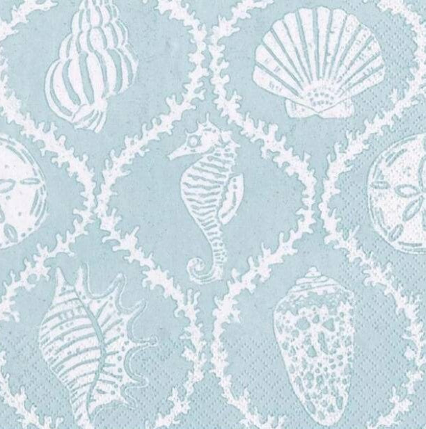 Seahorse Paper Napkin - Cocktail Size