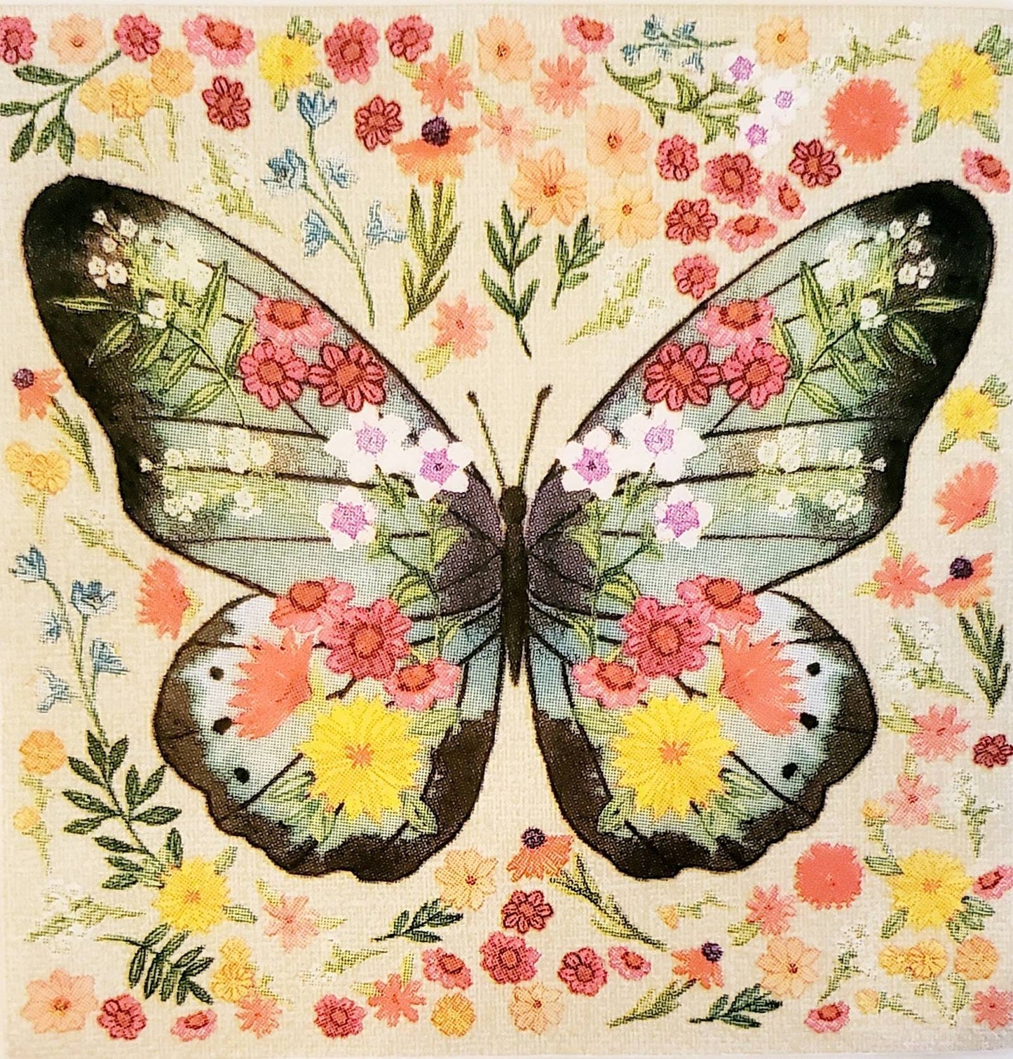 Butterfly Paper Napkin - Cocktail Size