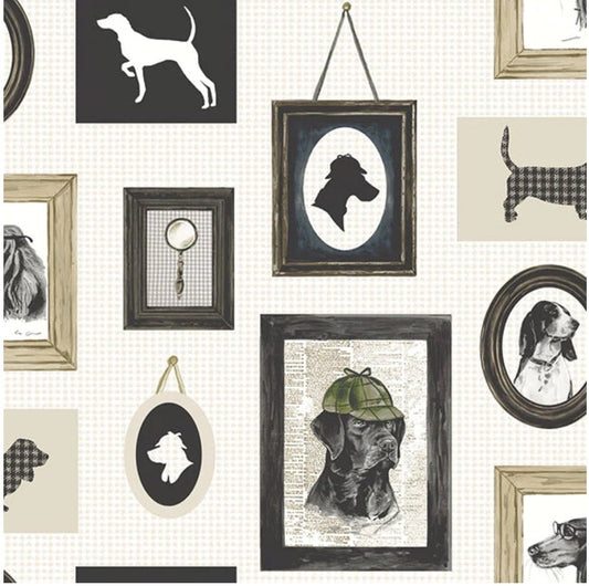 Dog Detective Paper Napkin - Luncheon Size
