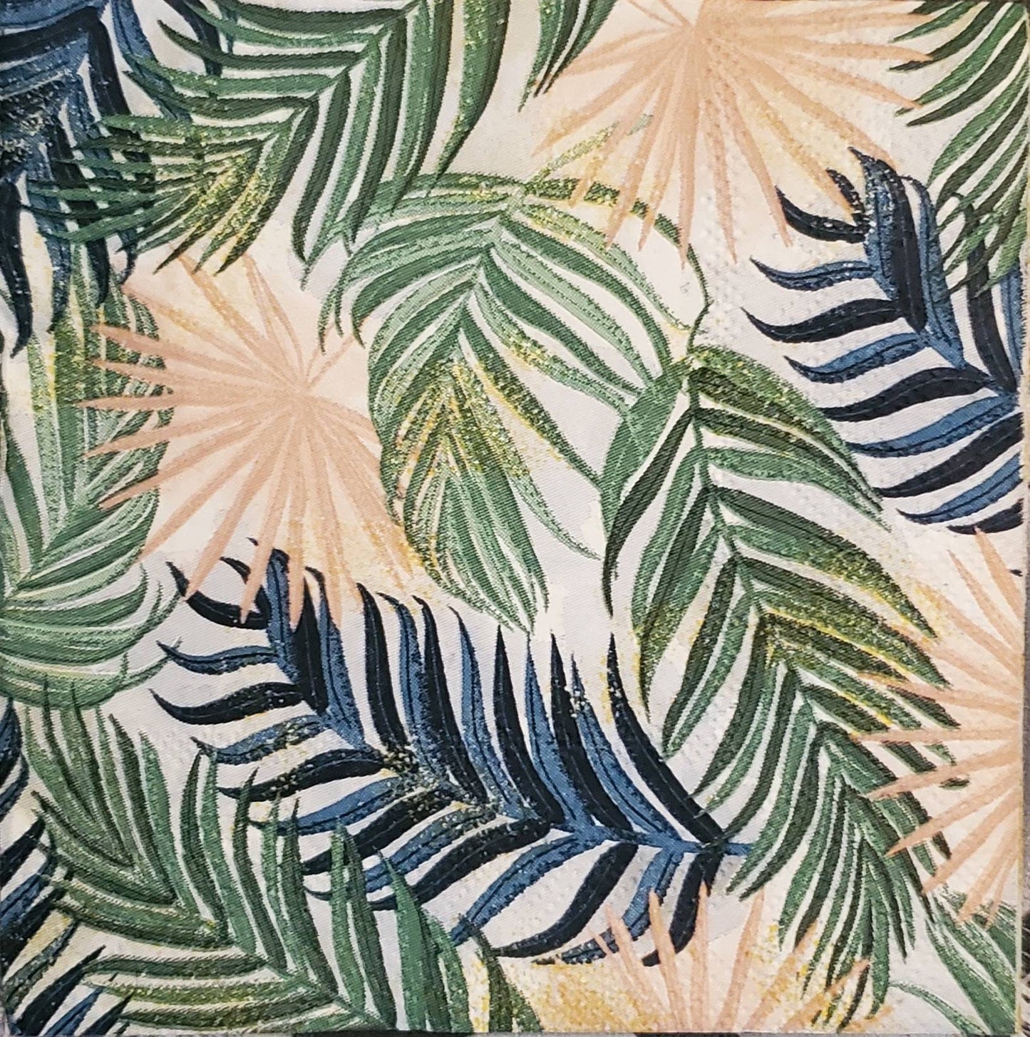 Palm Leaf Paper Napkin - Cocktail Size