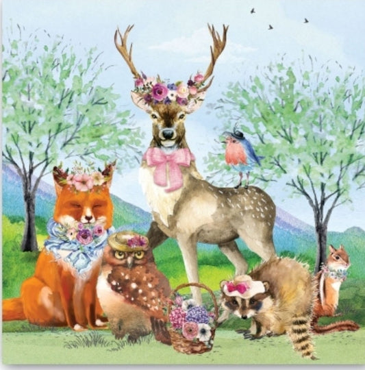 Easter Party Paper Napkin - Luncheon Size
