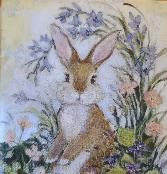 Easter bunny Paper Napkin - Cocktail Size