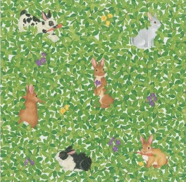 Easter bunny  Paper Napkin - Cocktail Size