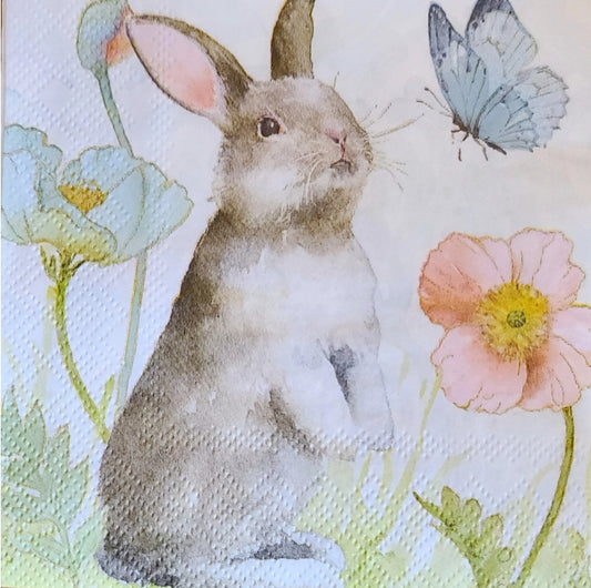Easter bunny  Paper Napkin - Cocktail Size