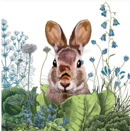 Easter Bunny Paper Napkin - Luncheon Size