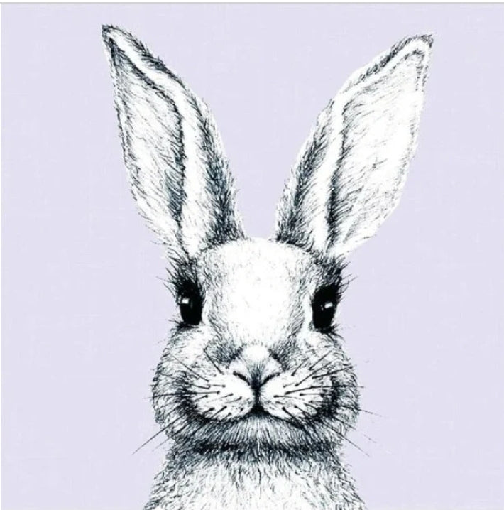 Easter Bunny Paper Napkin - Luncheon Size