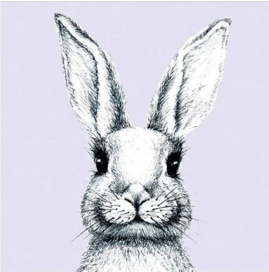 Easter Bunny Paper Napkin - Luncheon Size