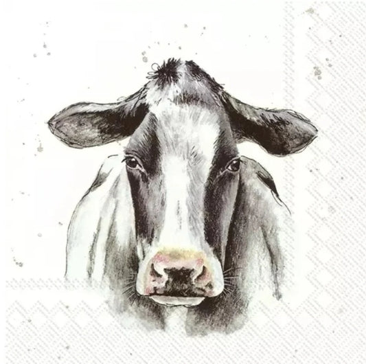 Highland Cow Paper Napkin - Luncheon Size