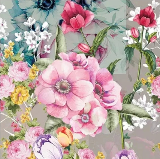 Rose Dream Paper Napkin - Cocktail Size