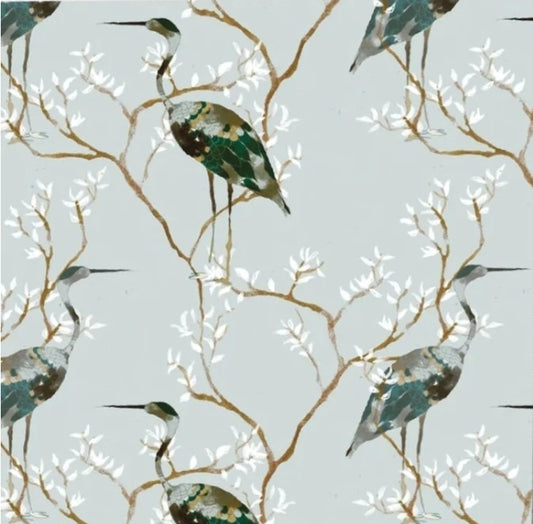 Heron Paper Napkin - Cocktail Size