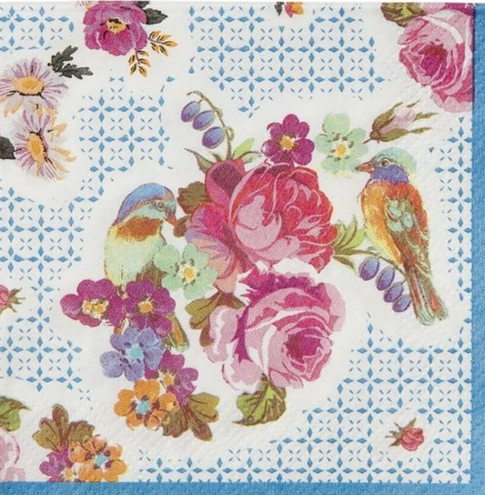 Rose Marie Paper Napkin - Cocktail Size