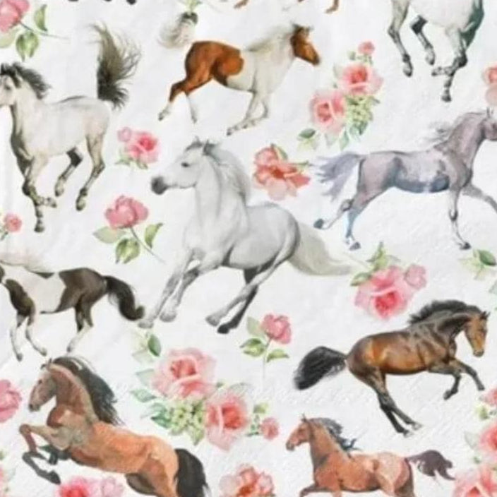 Horse Paper Napkin - Luncheon Size