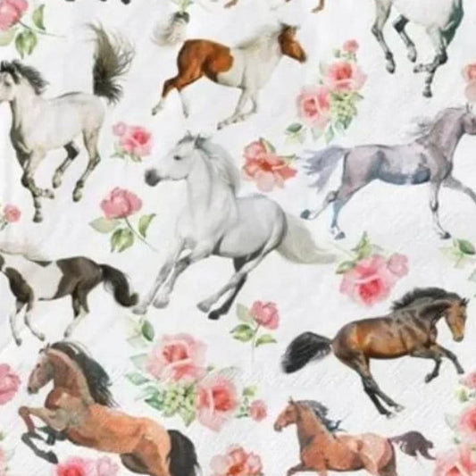 Horse Paper Napkin - Luncheon Size