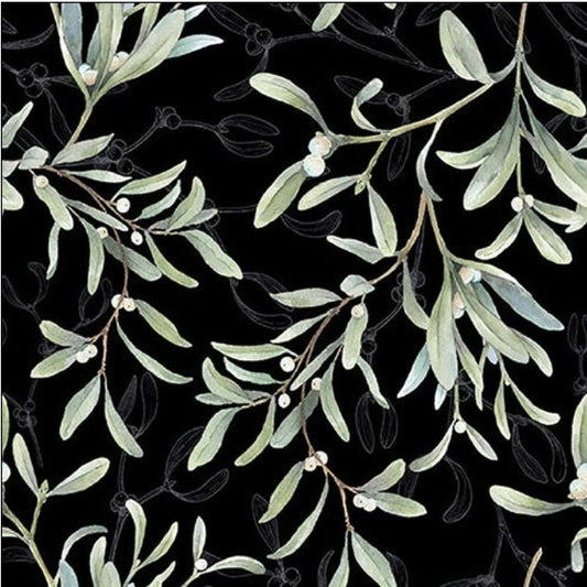 Mistletoe Paper Napkin - Luncheon  Size