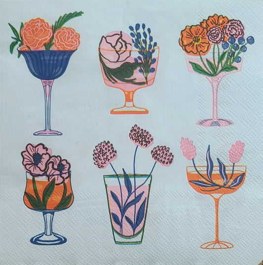 Vintage Bar Paper Napkin - Luncheon Size