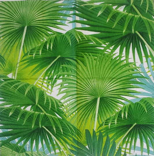 Palm Leaf Paper Napkin - Cocktail Size
