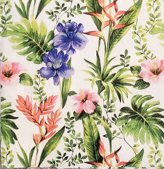 Palm Leaf Paper Napkin - Cocktail Size-