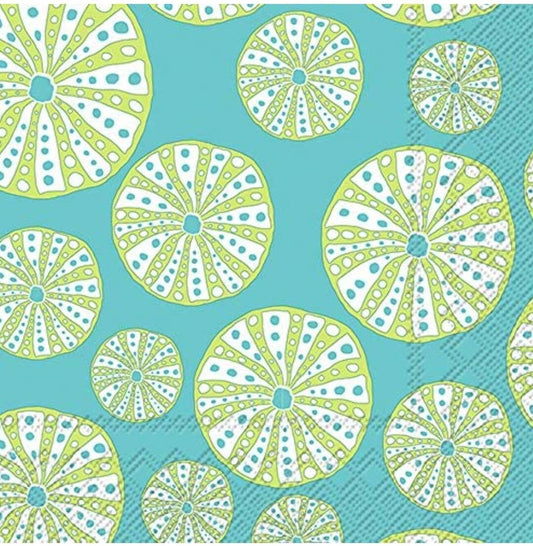 Sea Urchin Paper Napkin - Cocktail Size