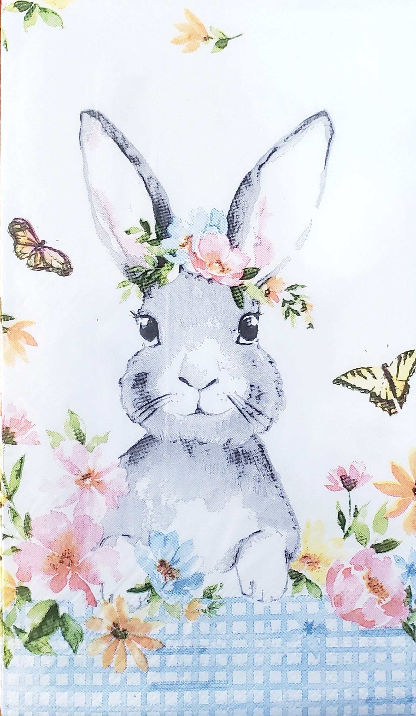 Easter Bunny Paper Napkin - Guest Size