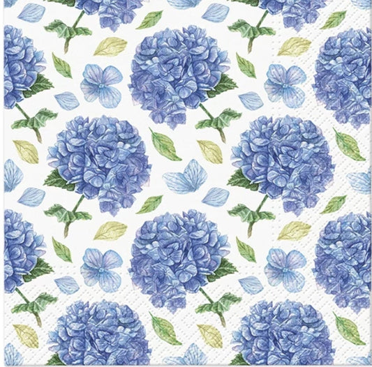Hydrangea Paper Napkin - Luncheon Size
