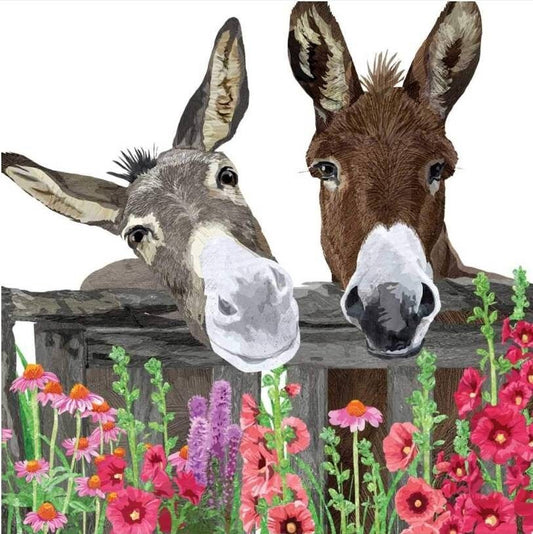Donkey Paper Napkin - Cocktail Size