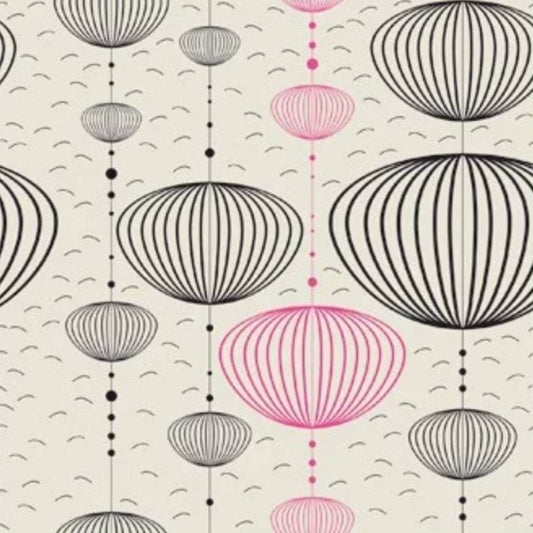 Middle century Modern Balloons Bubbles Paper Napkin - Cocktail Size