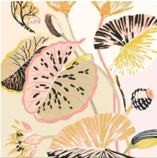 Lotus Paper Napkin - Cocktail Size