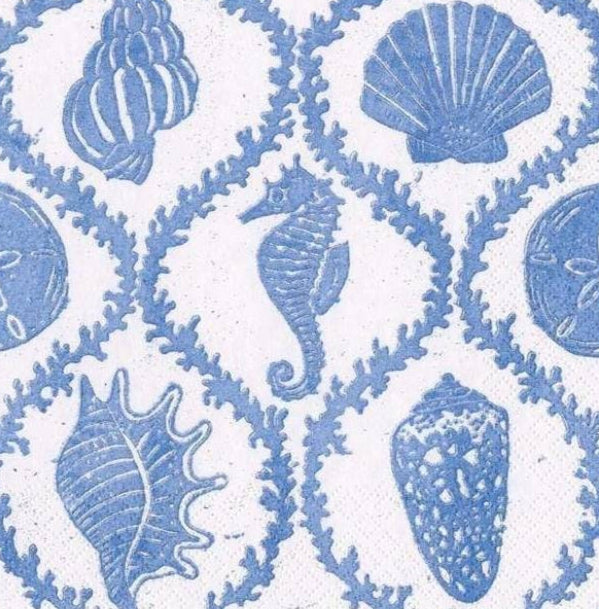 Seahorse Paper Napkin -  Cocktail Size