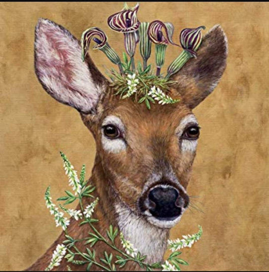 Deer Paper Napkin - Cocktail Size