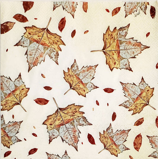Maple Leaf Paper Napkin - Luncheon Size