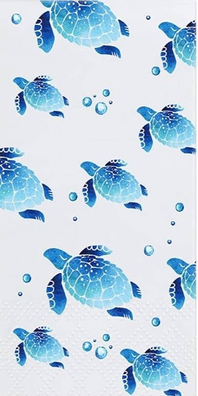 Sea Turtle Paper Napkin - Guest Size
