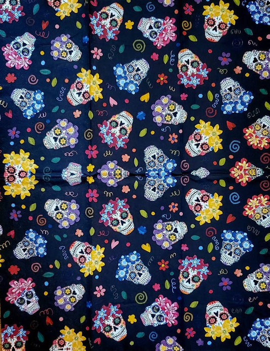 Halloween Skull Skeleton Paper Napkin - Guest Size