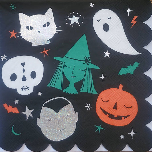 Halloween Witch Paper Napkin - Luncheon Size