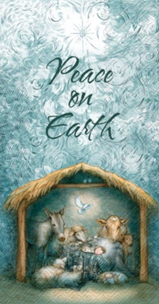 Nativity Paper Napkin -  Guest Towel Size