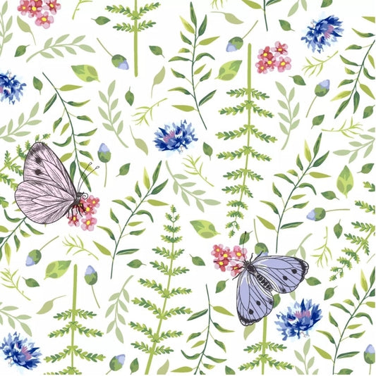 Butterfly Paper Napkin - Cocktail Size