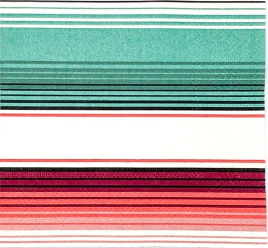 Southwest Stripe Paper Napkin - Cocktail Size