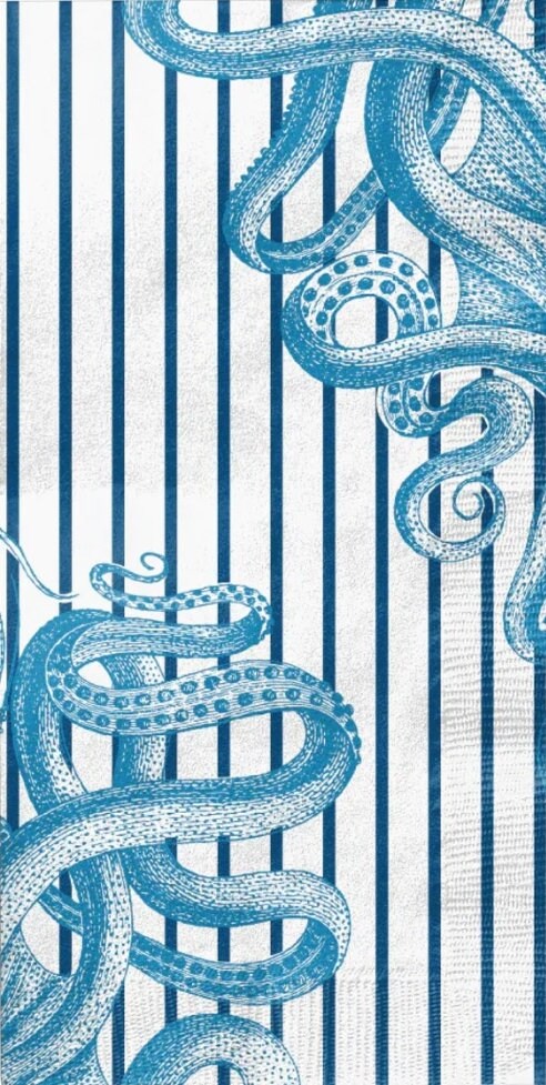 Octopus Paper Napkin - Guest Size